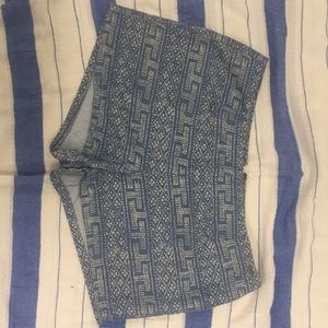 Obey women’s cotton denim shorts